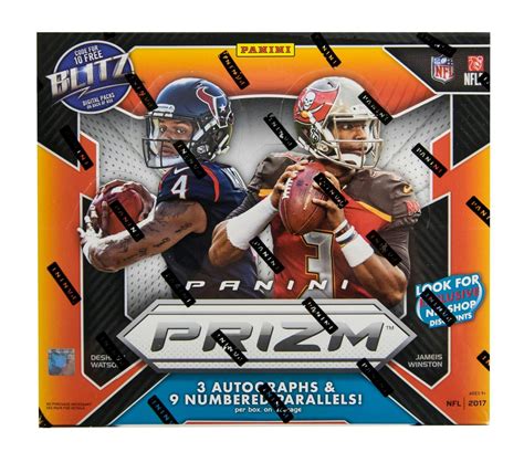 score football cards 2017|2017 prizm football hobby box.